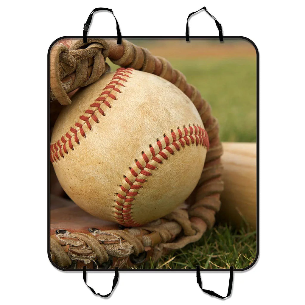 Trucks Cargo Baseball 54x60 Mildrew Dog Trunk Resistant Cars SUV Seat Car Seat Vintage and For Pet GCKG Cover Mat Car Hammock Mat inches Mat
