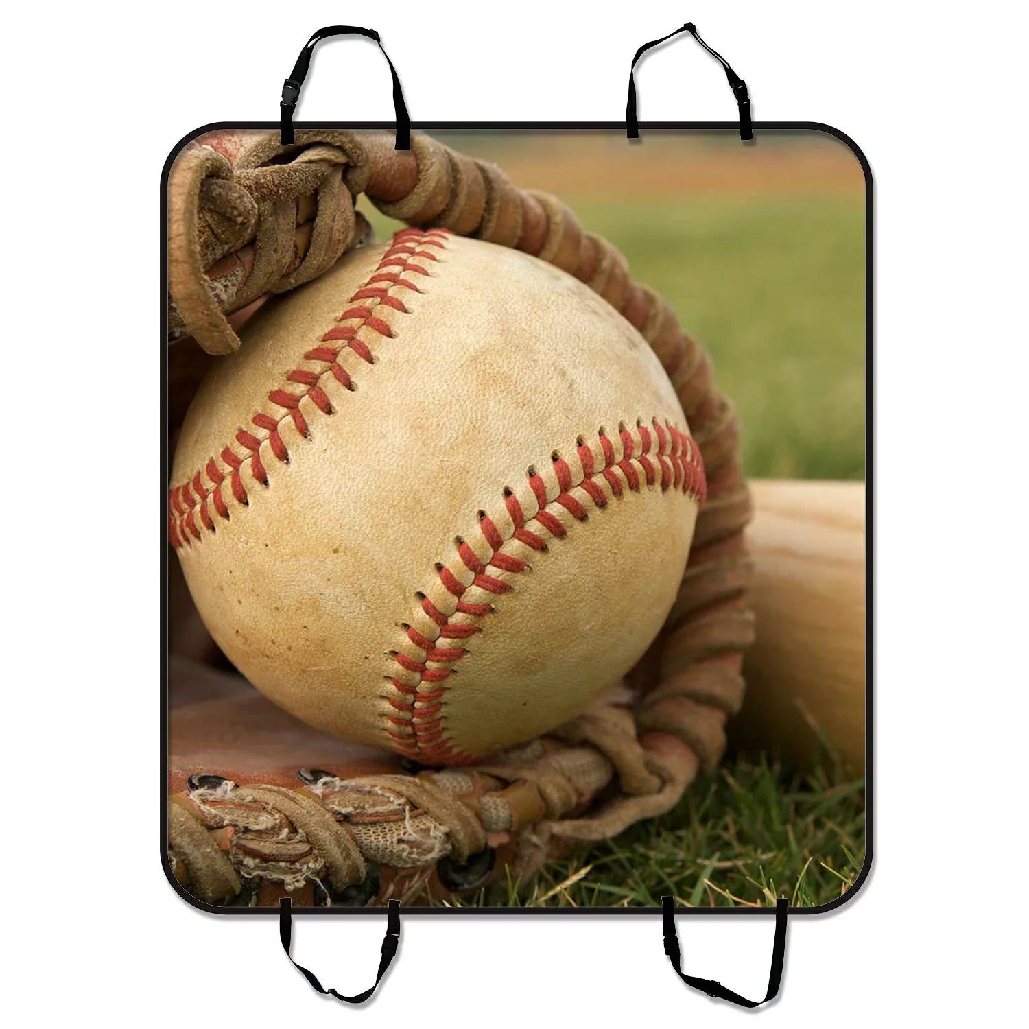 Trucks Cargo Baseball 54x60 Mildrew Dog Trunk Resistant Cars SUV Seat Car Seat Vintage and For Pet GCKG Cover Mat Car Hammock Mat inches Mat