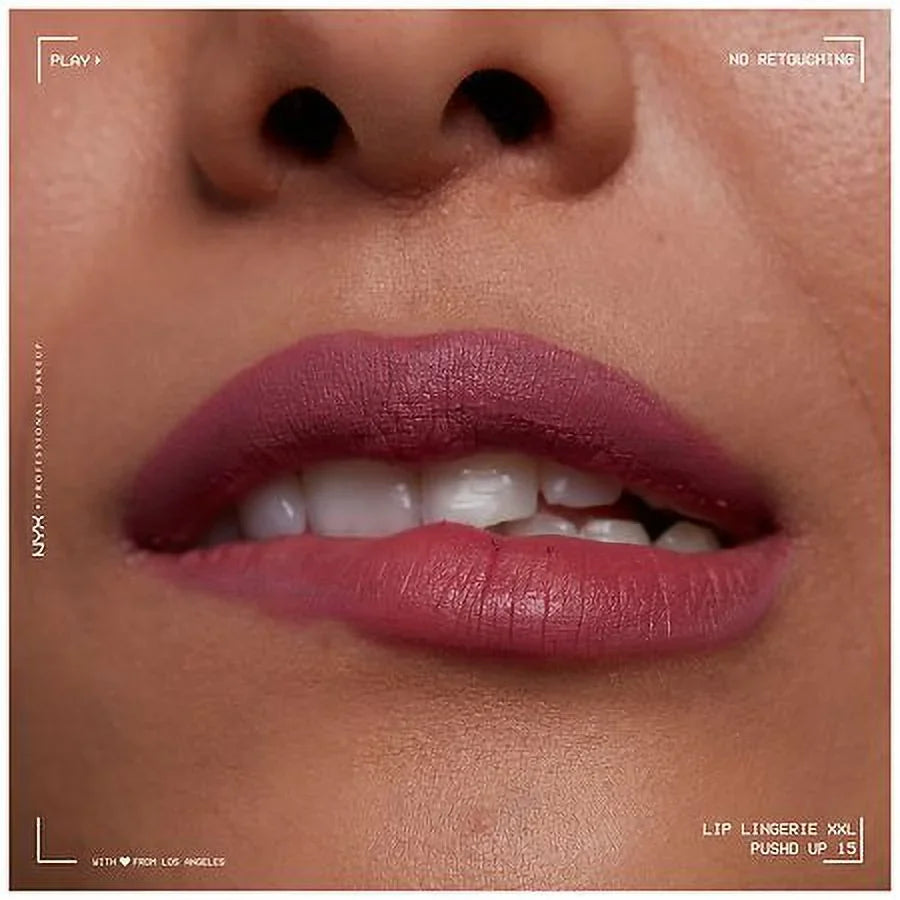 1.0 Matte Liquid Push'D EA Lingerie of Pack Professional Makeup XXL NYX Lip 2 Up Lipstick,