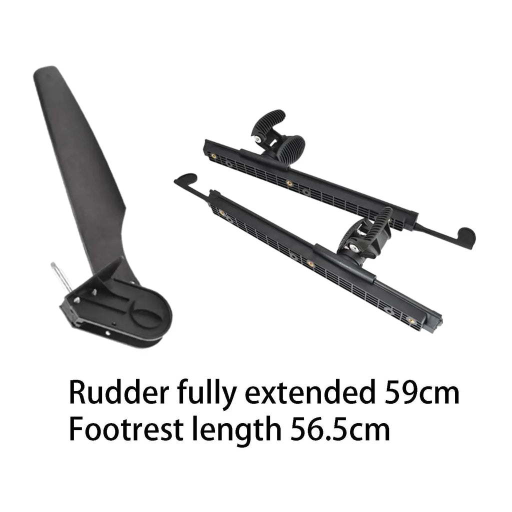 Brace Kayak Boat Pedals kesoto with Boat Watercraft Rudder Fishing Tail Canoeing Rudder Marine Accessories Foot Foot for Kayak Pegs