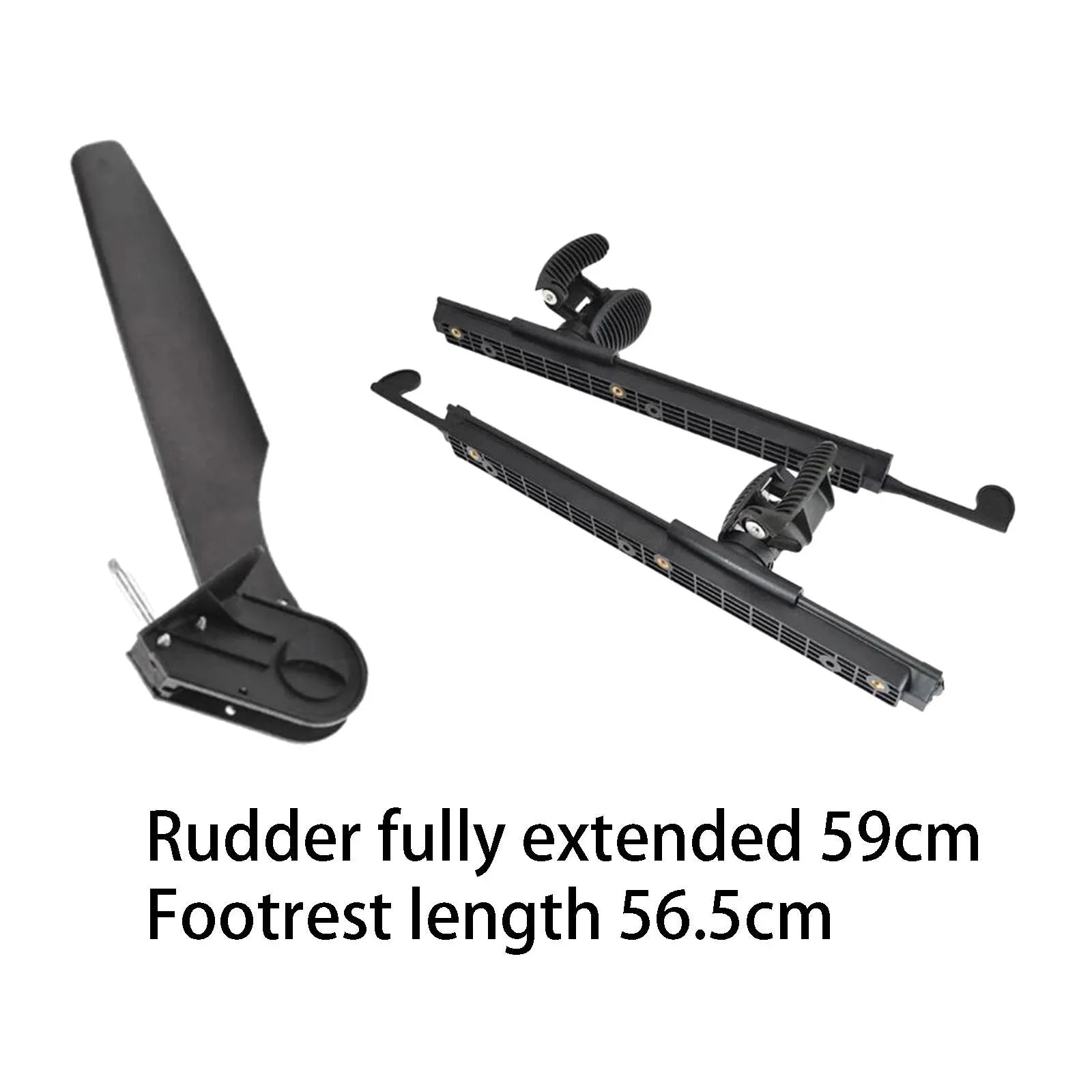 Brace Kayak Boat Pedals kesoto with Boat Watercraft Rudder Fishing Tail Canoeing Rudder Marine Accessories Foot Foot for Kayak Pegs
