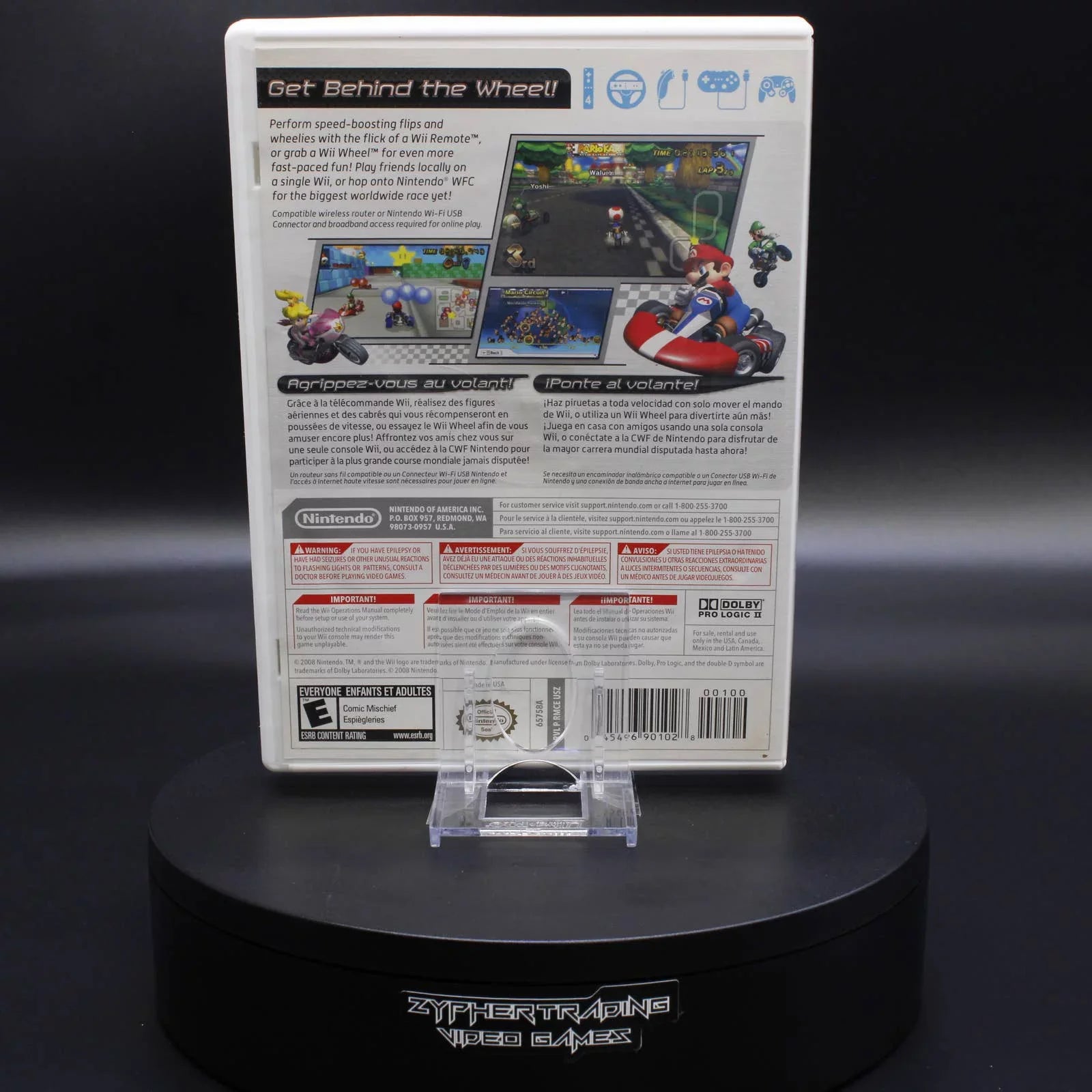 Mario Wii Kart Nintendo Wii |