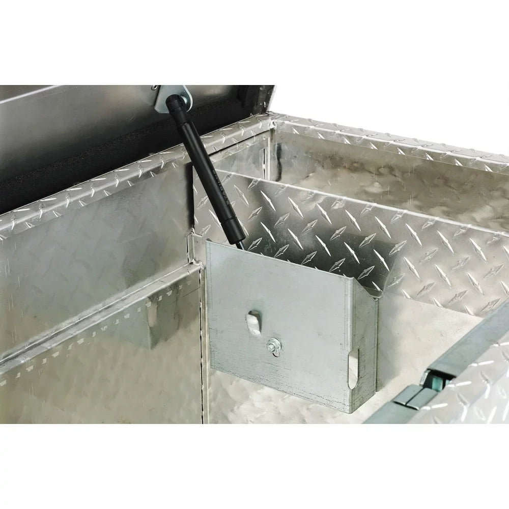 PAC1582000 JOBOX Truck Deep (Bright) Full-size Single Crossover Box Lid Aluminum