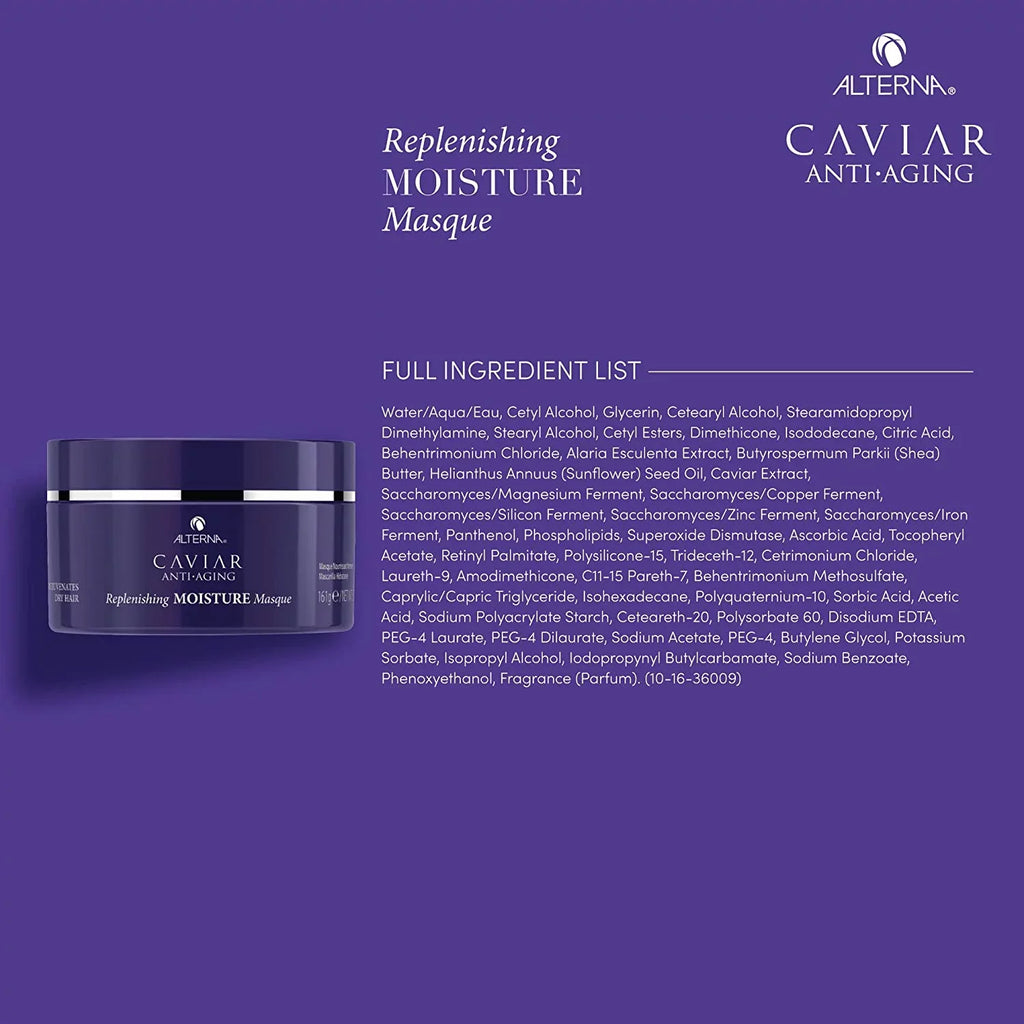 Masque, Anti-Aging Hair 5.7 Alterna Replenishing Oz Caviar Moisture