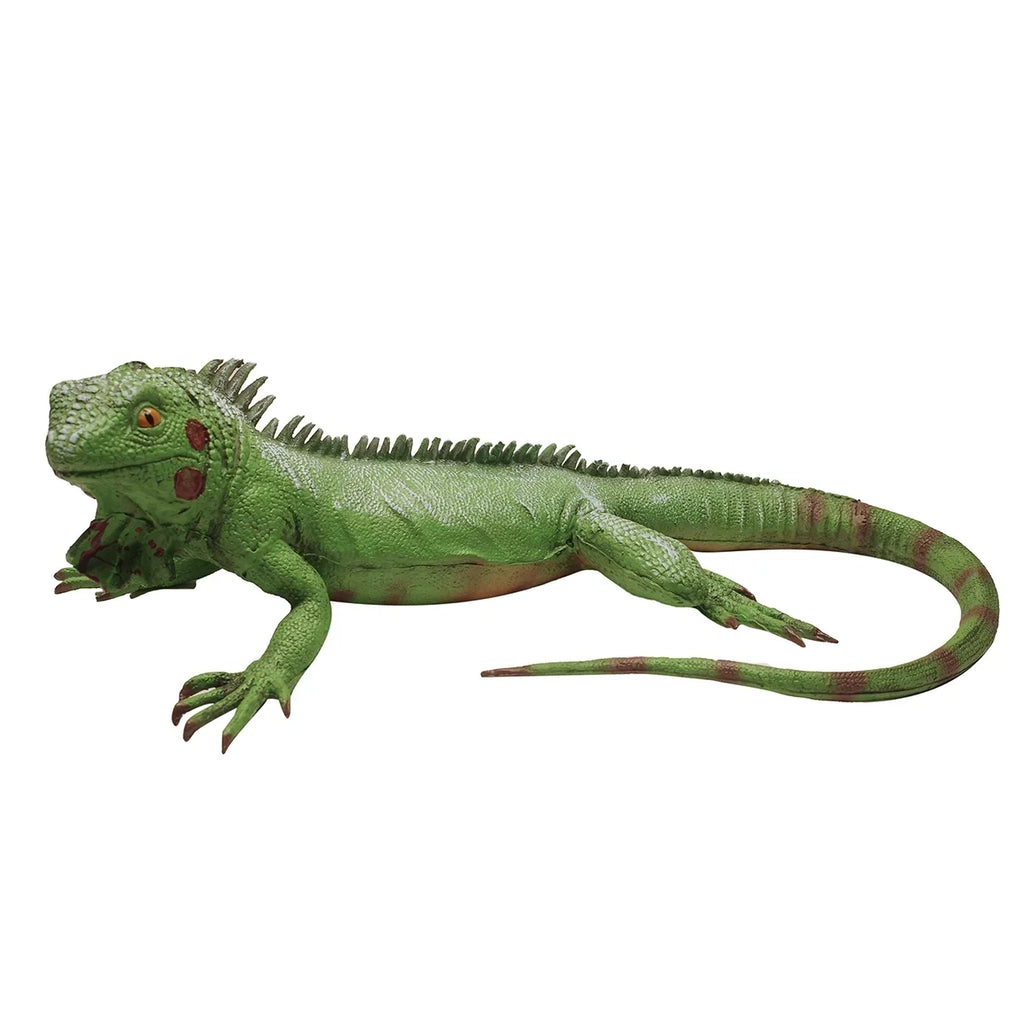 Large Life Iguana Giant Reptile XL Lizard Prop Foam Filled Size Movie Bearded Dragon Green Rubber