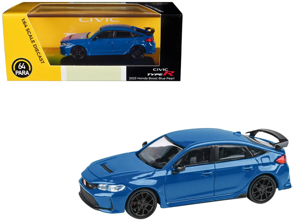 Car Paragon Pearl 2023 Boost Type 1/64 R Diecast Honda by FL5 Model Models Civic Diecast Blue
