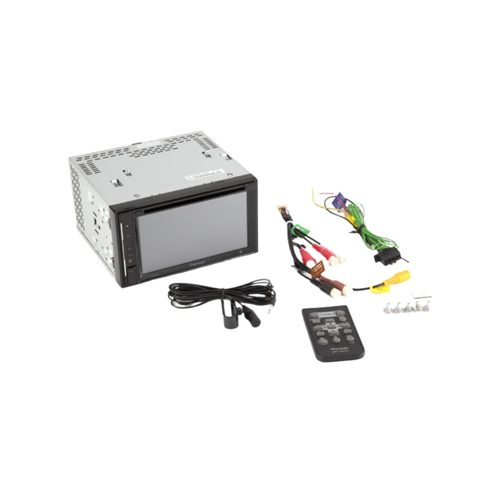 Bundle WVGA with AM/FM Camera/Installation DIN Kit/in-Dash Nissan Bluetooth/Backup Double 6.2" for Titan KIT4906 Touchscreen 2006-2007 Digital Car Receiver Media Pioneer Stereo DVD/CD W/