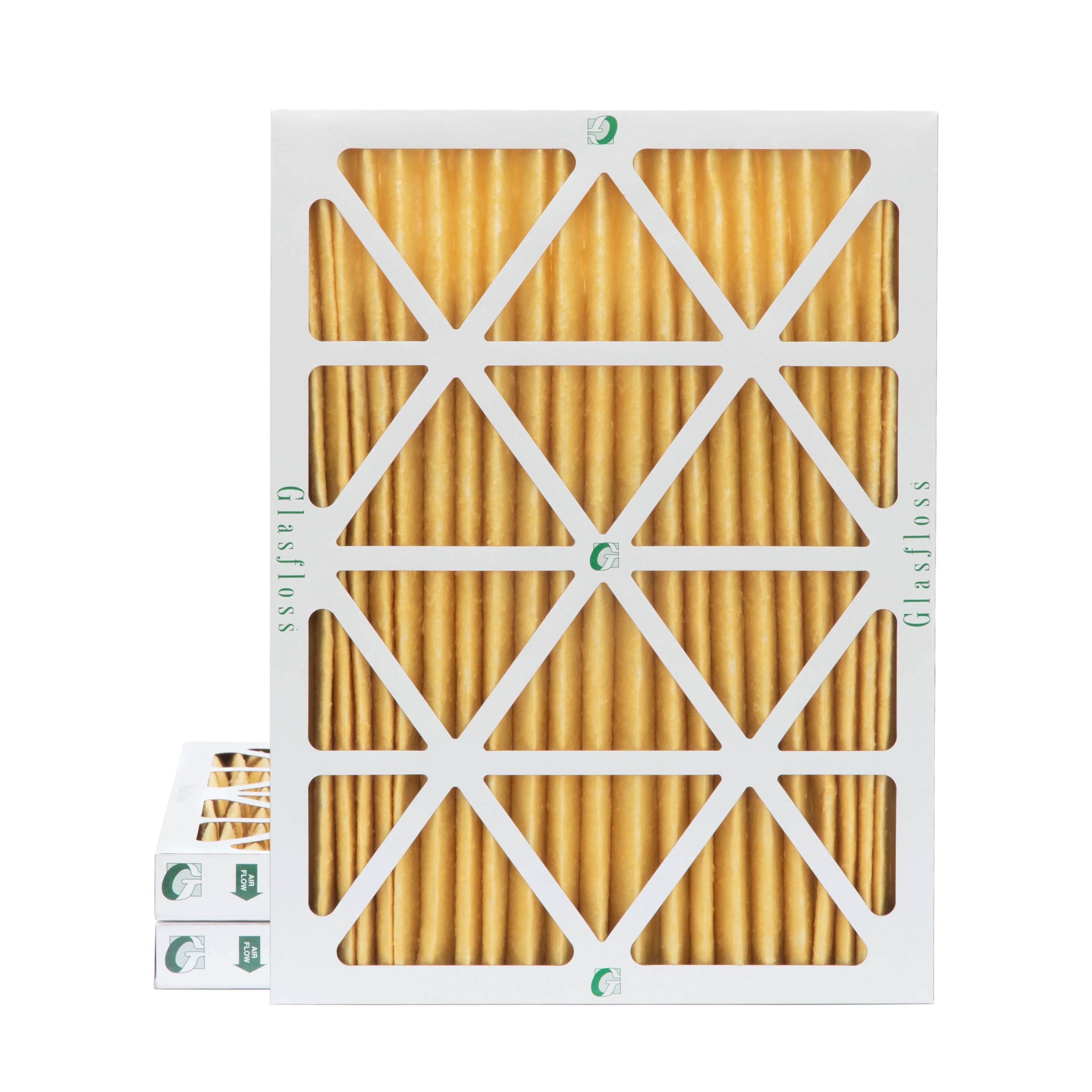 1-3/4 3 Actual Glasfloss. Inch x Pack 11 Size: Air Filters 19-3/8 MERV 20x24x2 of 2" Pleated 23-3/8 by x