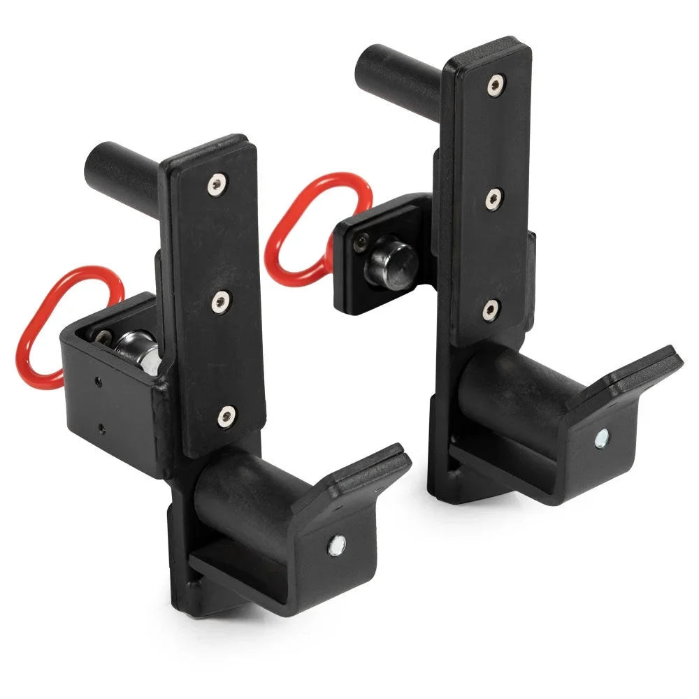 J-Hooks, Tubular Steel Capacity, Style Roller LB Series Fitness UHMW Plastic, J-Hook Titan 2” 2,000 Rack Fits 2” T-2 Mounted, x