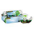 x 50 Greener Core, Tape 0.75" Clear, 6/Pack Dispenser, Scotch Magic with 1" (6123) ft,