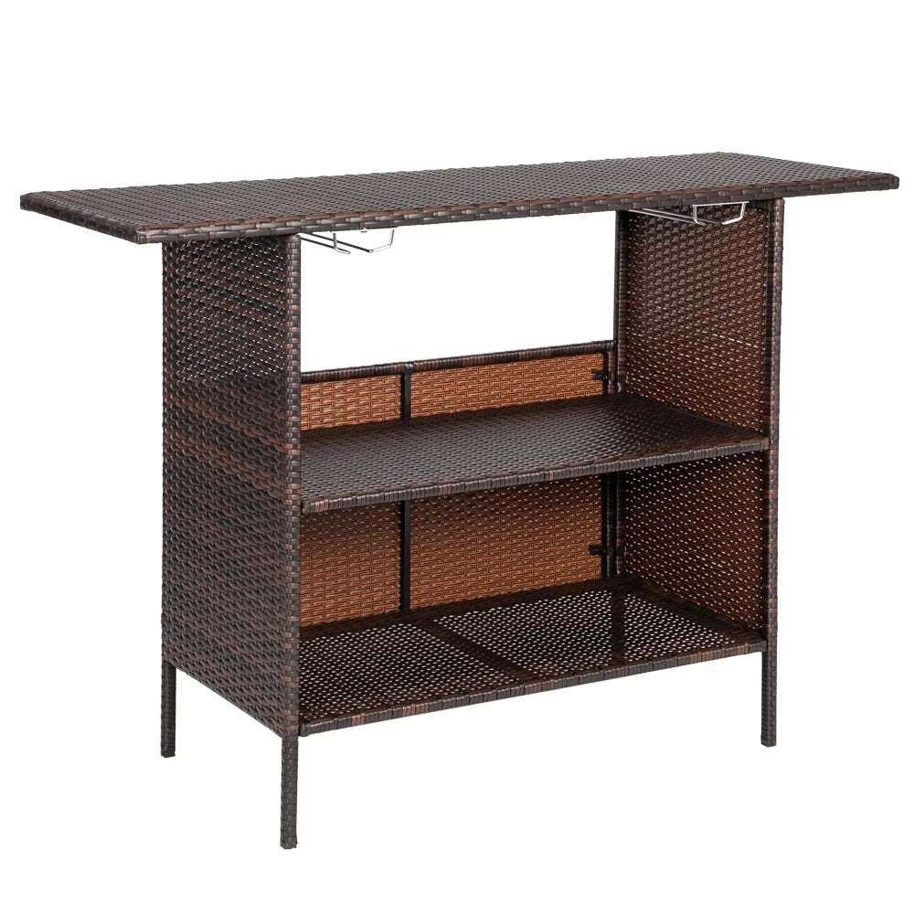 Table Beautiful Modern And Brown Stylish Gradient Bar