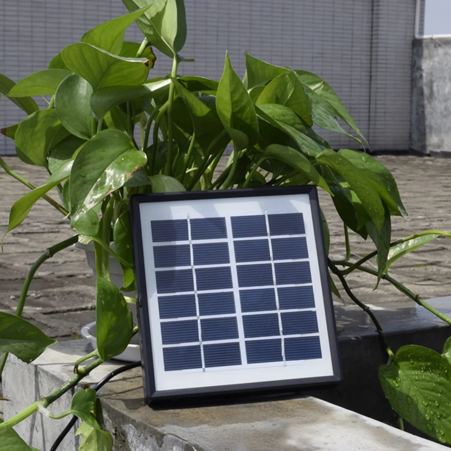 Aeration Aquarium Airpump, Pump Pond 1.5W for Yabuy Fountain OWSOO Solar
