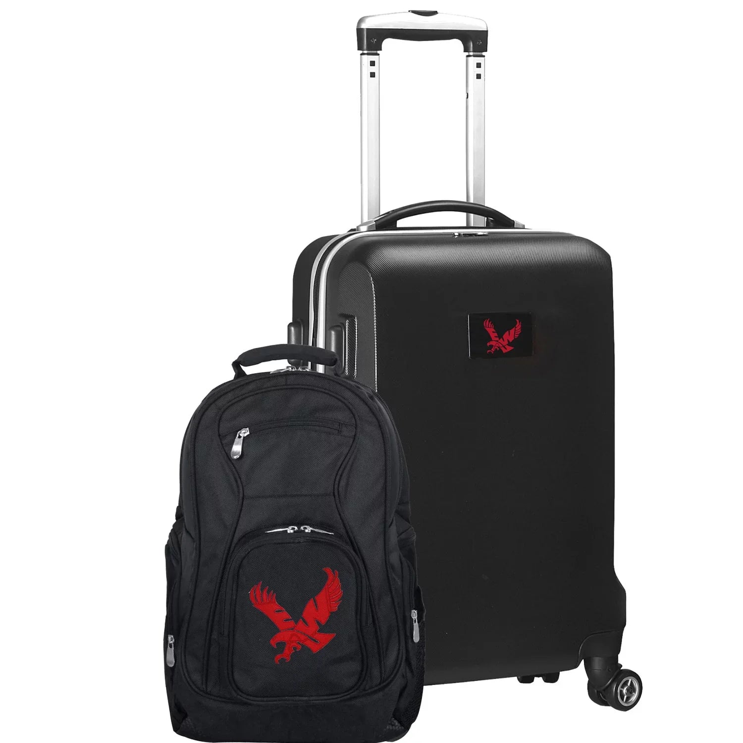 Backpack Washington Eastern Deluxe Carry-On Eagles Black 2-Piece - Set and