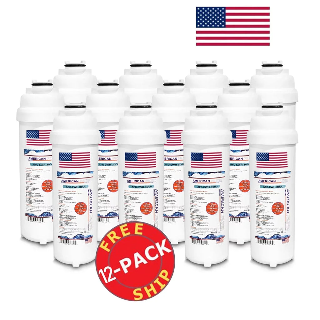 U.S.A. Brand Made AFC-EWH-3000 Compatible # , , AFC Model Pack WaterSentry® LZWS-ERFP8-RF - with , 12 Water in - Filters