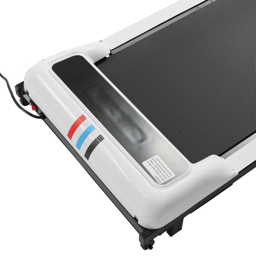 Control Jogging 2 Pad Home Remote Under Electric ZhdnBhnos Fitness Walking Treadmill in Portable Desk 600W 2.25HP Motorized 1 Running Machine