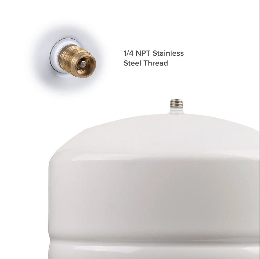 | Osmosis RO-122- Water Tank Storage 3.2 Gallon, 2.2 Metal Pressure Valve + Gallon Tank Capacity Reverse