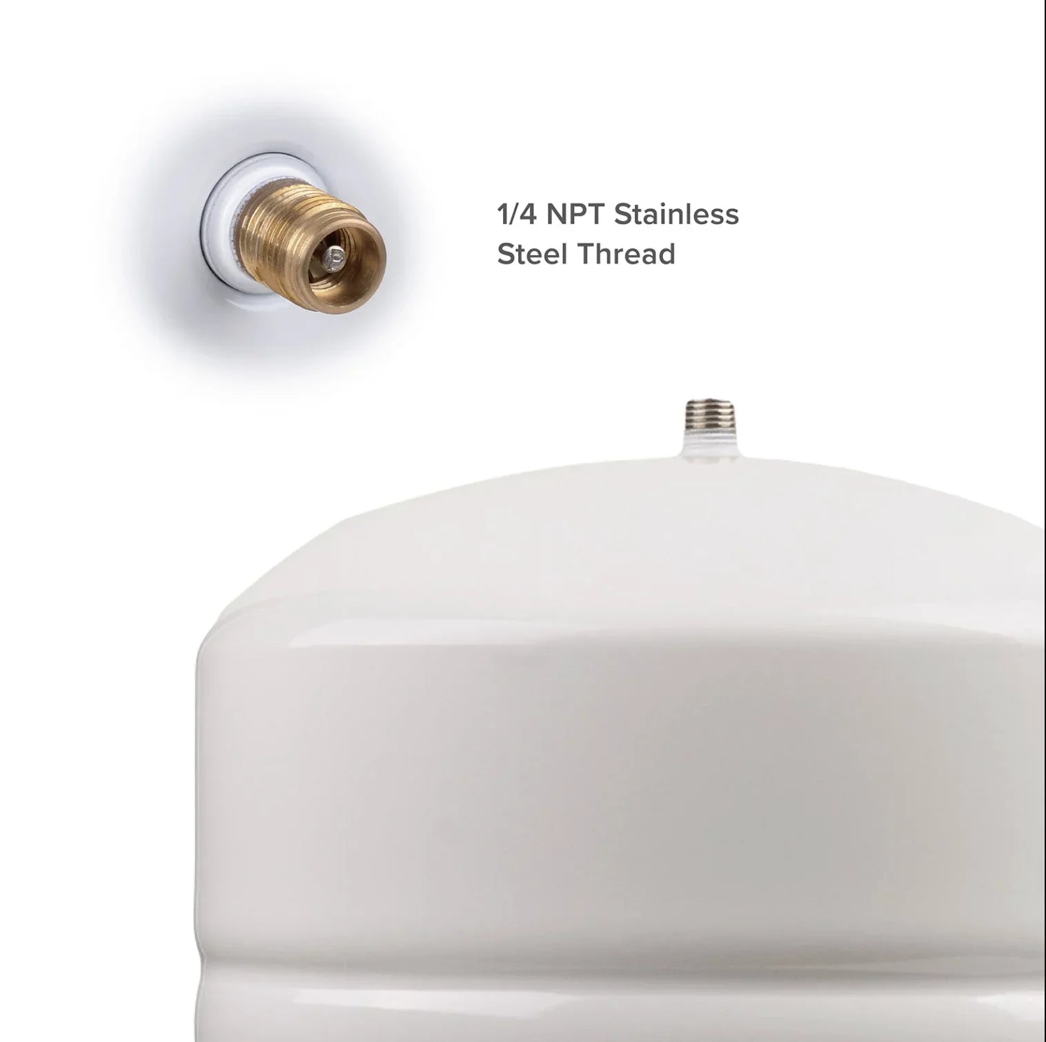 | Osmosis RO-122- Water Tank Storage 3.2 Gallon, 2.2 Metal Pressure Valve + Gallon Tank Capacity Reverse