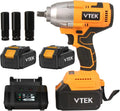 515 Torque Impact Wrench Tiers Car Inch Wrench,Max ft-lbs Brushless Impact for 1/2 MORI Gun Impact Cordless 700N.m