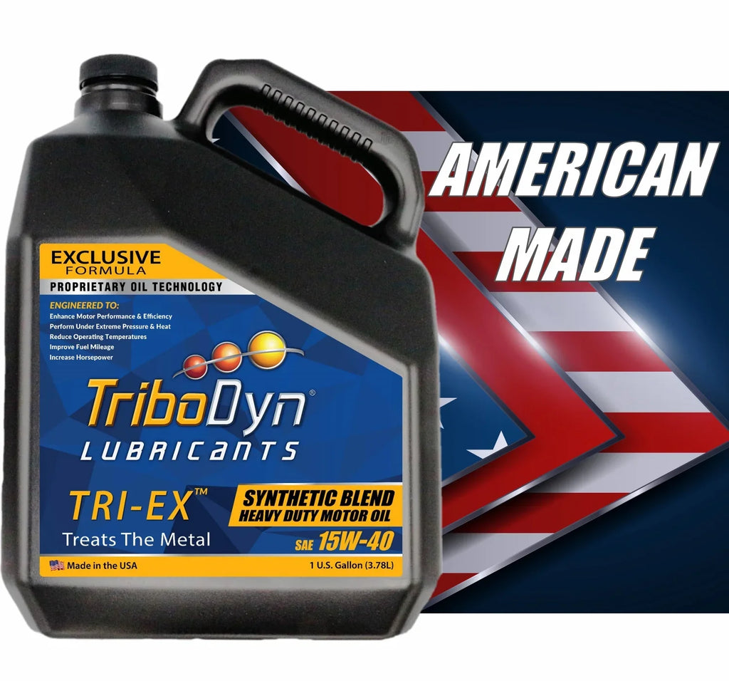 Bottle 15W40 Gallon - Diesel TriboDyn TRI-EX Blend Synthetic Oil