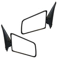 SET Rear w/Small PAIR Jimmy View 85-94 For S10 3x5 Glass Manual Mirror Blazer,