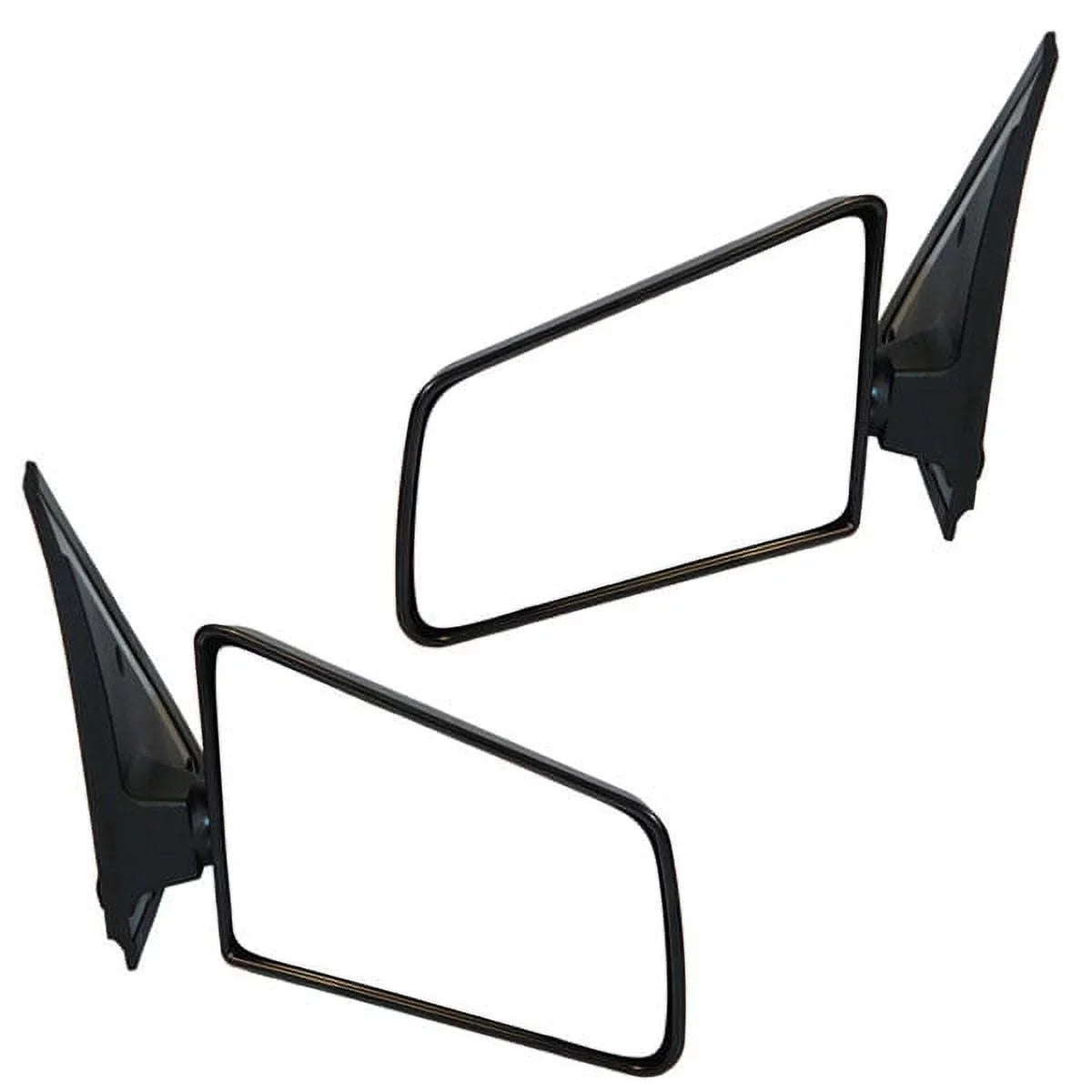 SET Rear w/Small PAIR Jimmy View 85-94 For S10 3x5 Glass Manual Mirror Blazer,