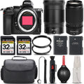Cleaning f/1.8 Storage + + Filter - UV + Lens Backup Version Battery Nikon + Kit VR Lens 64GB + with Case S f/4.5-6.3 International 24mm + Z5 50-250mm Mirrorless
