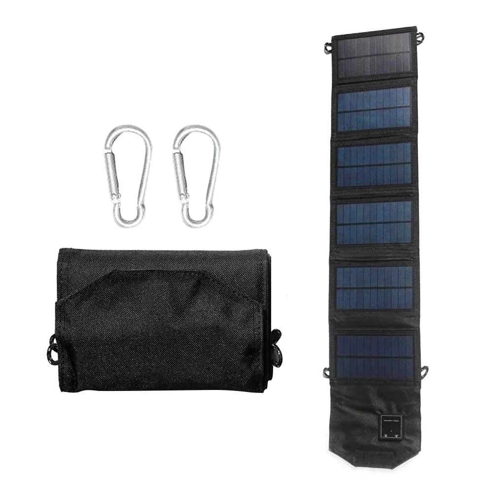 for USB Solar OWSOO , Camping Foldable Panel Recharger Dual 12W Travel