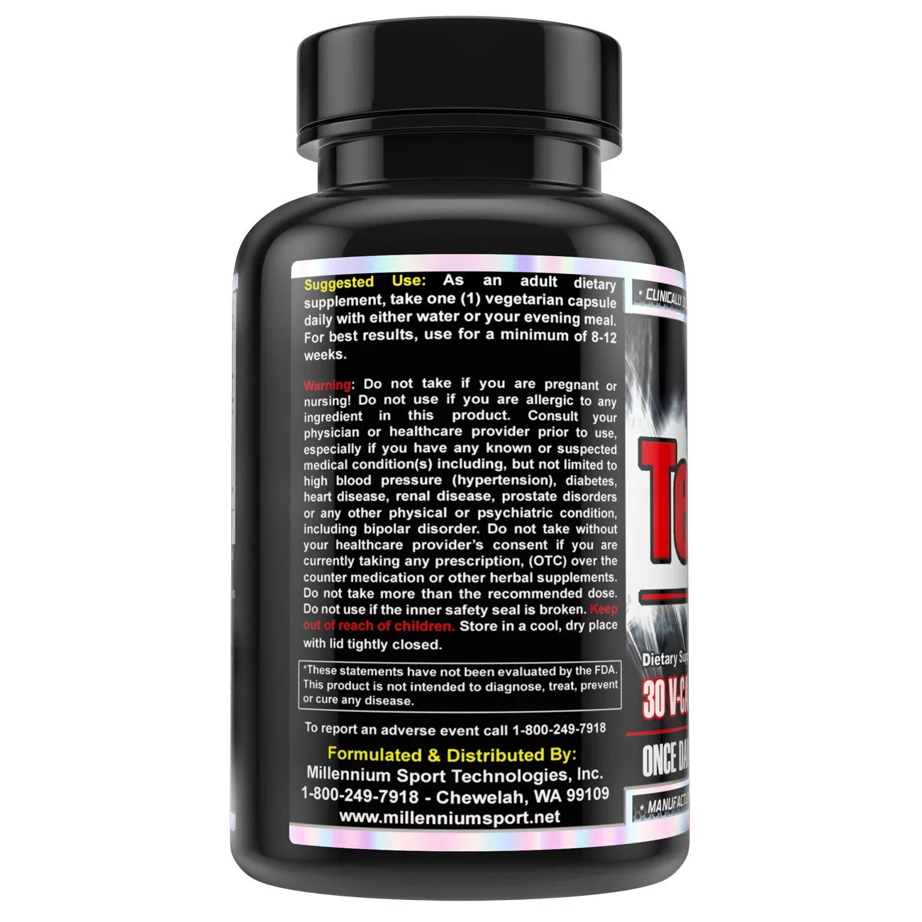 Supplement | 30 Seed Testofen Certified Extract BSCG to Count Fenugreek | | 50% | | Fenuside Standardized 600mg