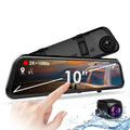 Dash Front Rexing PRO M1 and Rear 10" cam Mirror 2K