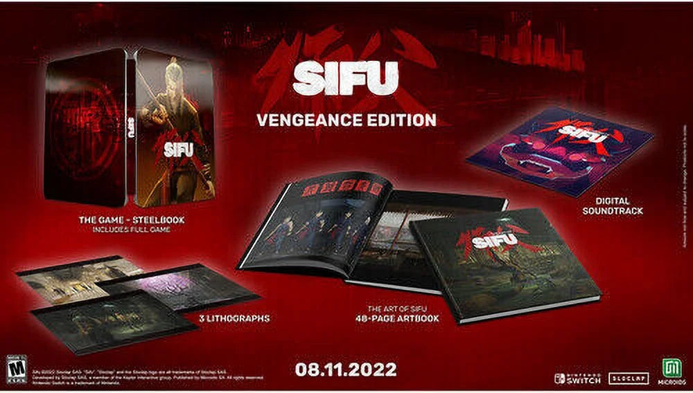 Game] Video Edition Sifu: [New for Switch Vengeance Nintendo