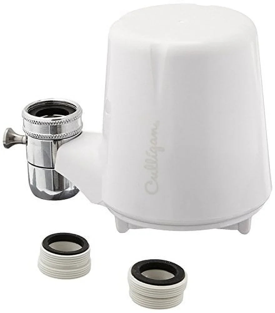 Finish White Water with FM-15A Culligan Faucet Advanced Filtration, Filter Mount