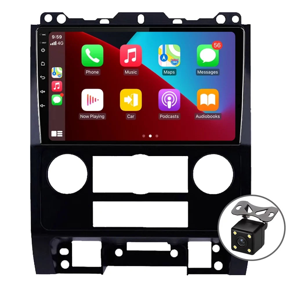 Backup Carplay Ford Camera GPS for Android Escape Navi carplay/Auto with 2007-2012 Car Radio 11 Stereo
