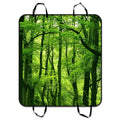 inches Hammock GCKG Dog Cars Green Mat Pet Trunk Cover Cargo Trucks Mat Car Seat Seat Mat and Beautiful Fresh For 54x60 Forest SUV Car