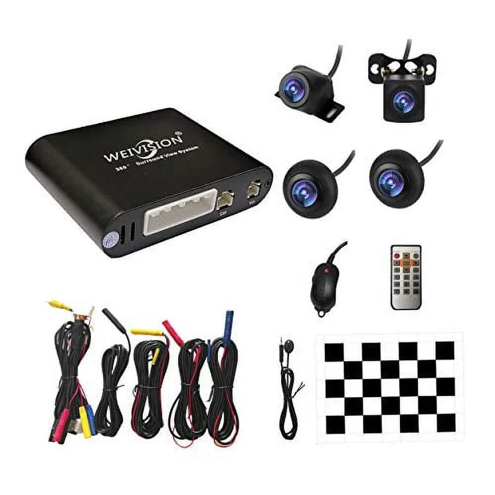 for Panoramic System Rear View 360 Car View View All Universal System Car Camera DVR Weivision Record All Bird Degree Round