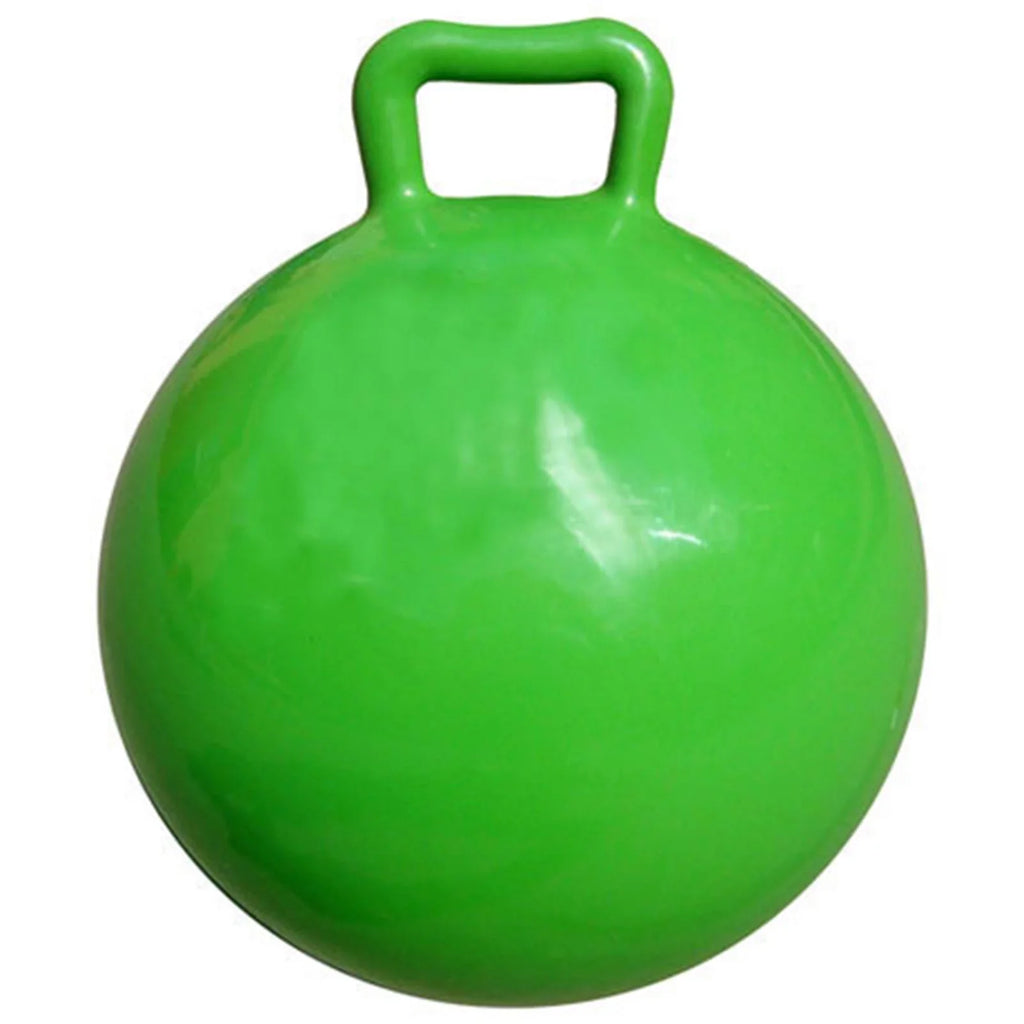 Ball Adults Children Toy with Kids Exercise Handle for Pure Ball Bouncing Inflatable Hop Jumping Color