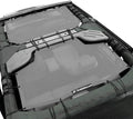 Shade Blocker (2007-2018) JK Front Sunshade Mesh Bag-10 Shadeidea Grab Screen with JKU Jeep Wrangler Unlimited 4-Door Sun Cover Warranty Top UV & Years Rear-Gray