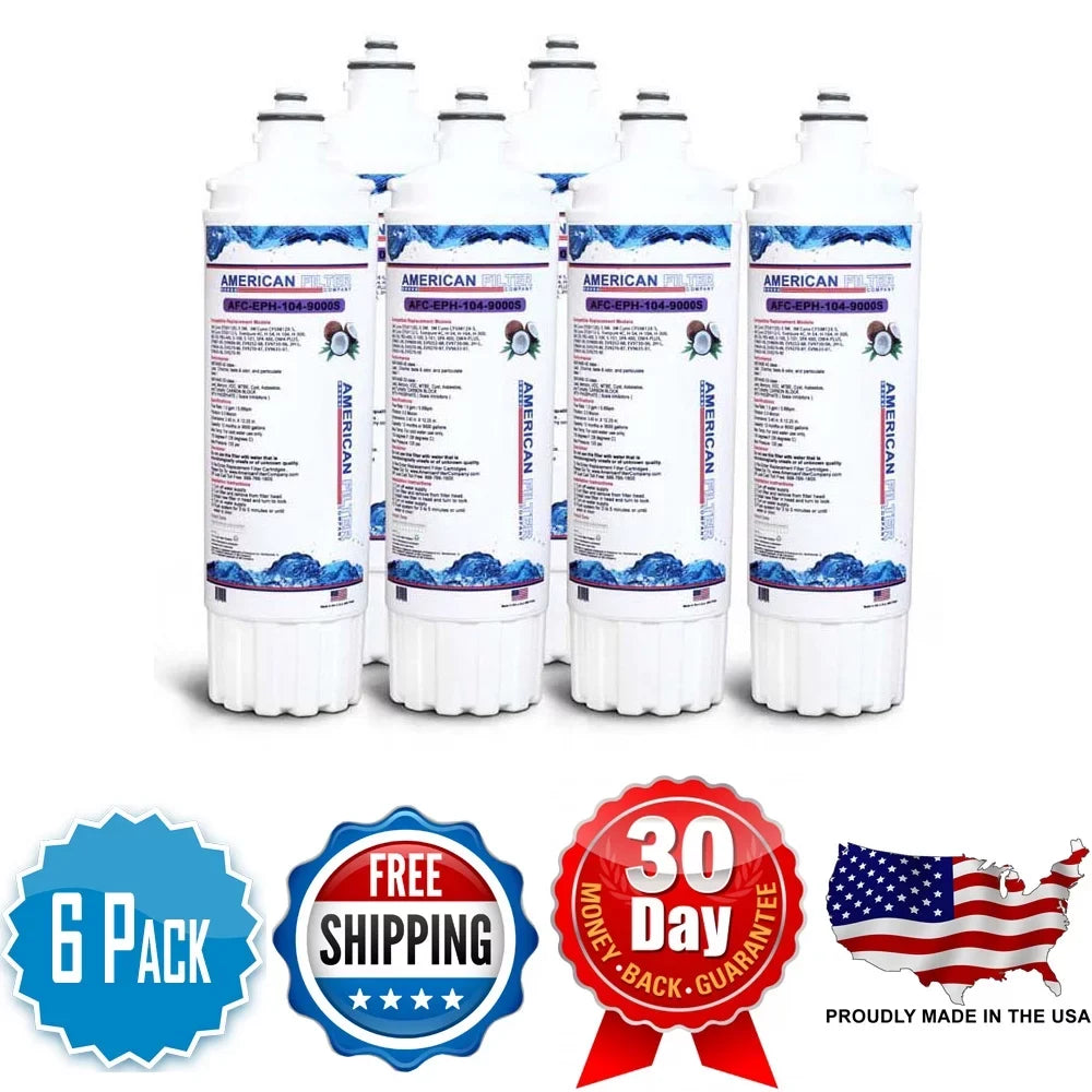 '- Brand Compatible Water Filters EverPure® # Model with , EF-1500 AFC-EPH-104-9000S - U.S.A. Made , 6 in , AFC Filters