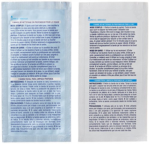 6) Cleansing Pore Combo ea (Pack Pack Face/Nose 14 of Deep Strips Biore