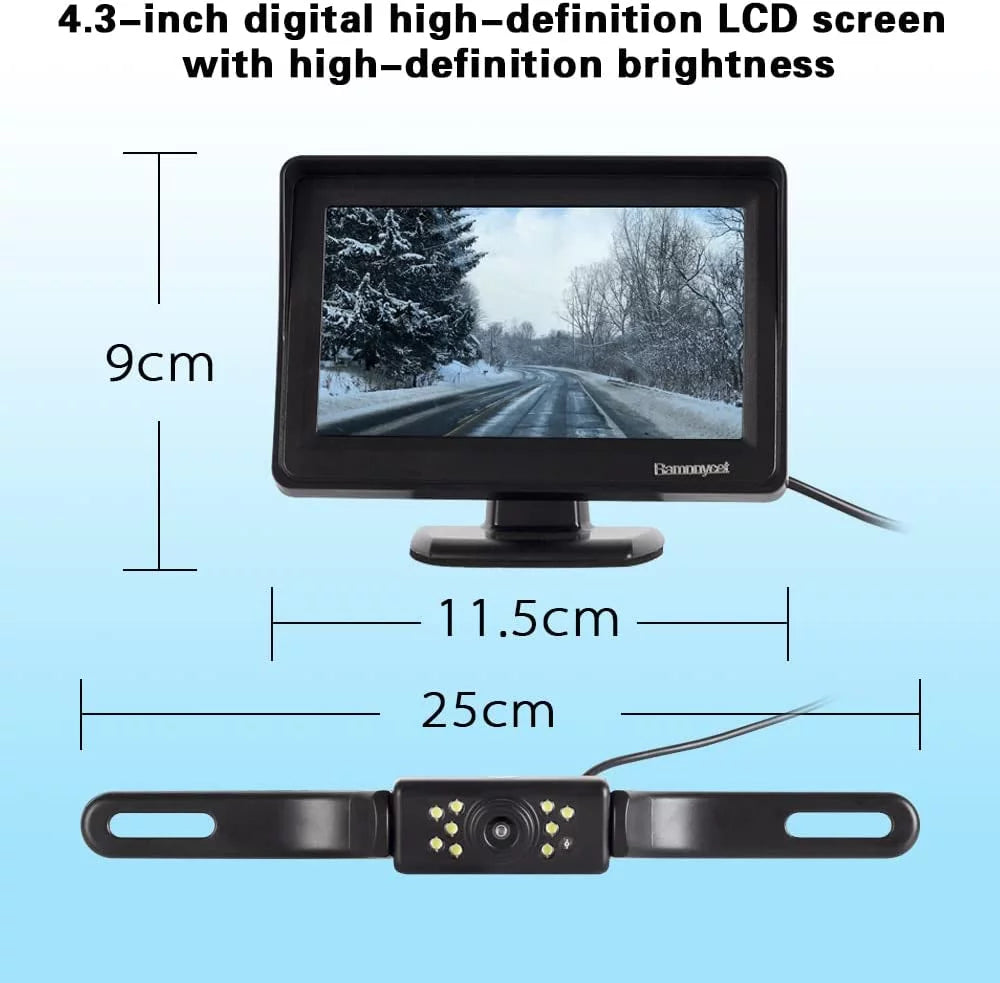 Backup for Truck Camera Pickup Car Camera SUV Kit,Car Monitor HD Lotorasia Reverse