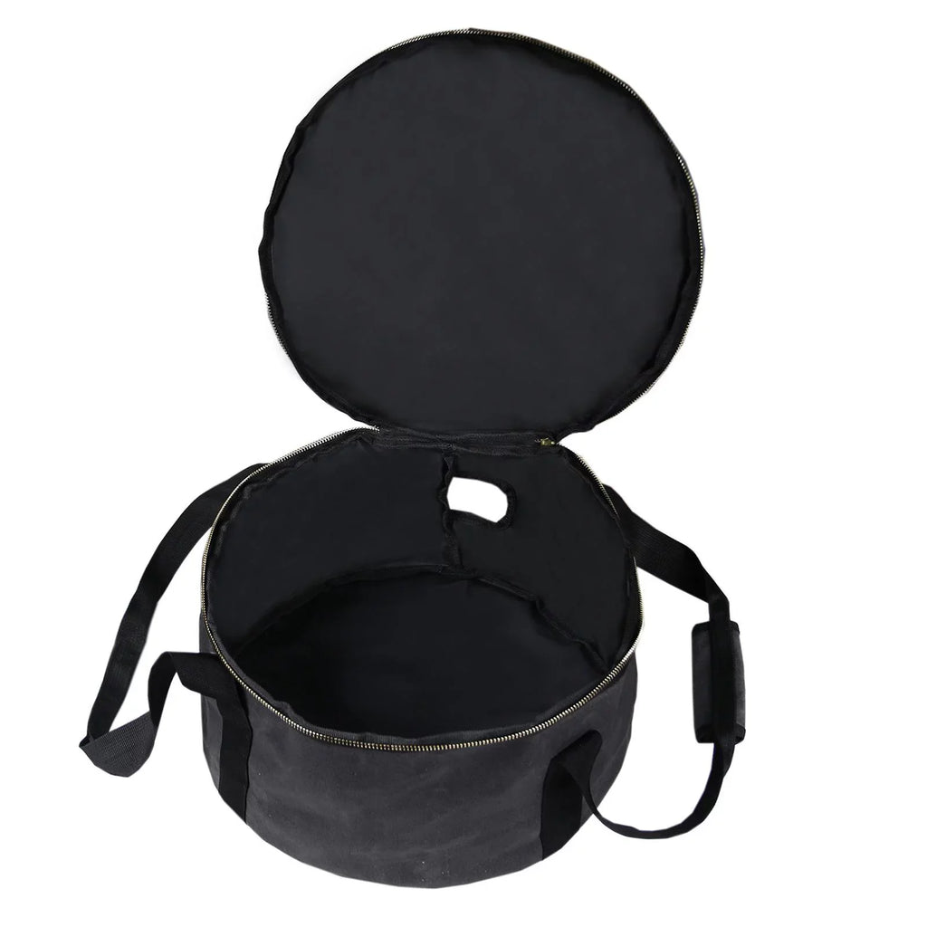 Multipurpose Bag Accessories BBQ ,Outdoor Dutch Oven ,Fishing Bag Camping - for Handbag Gray Container Cookware 12" Carry Durable Storage Activities