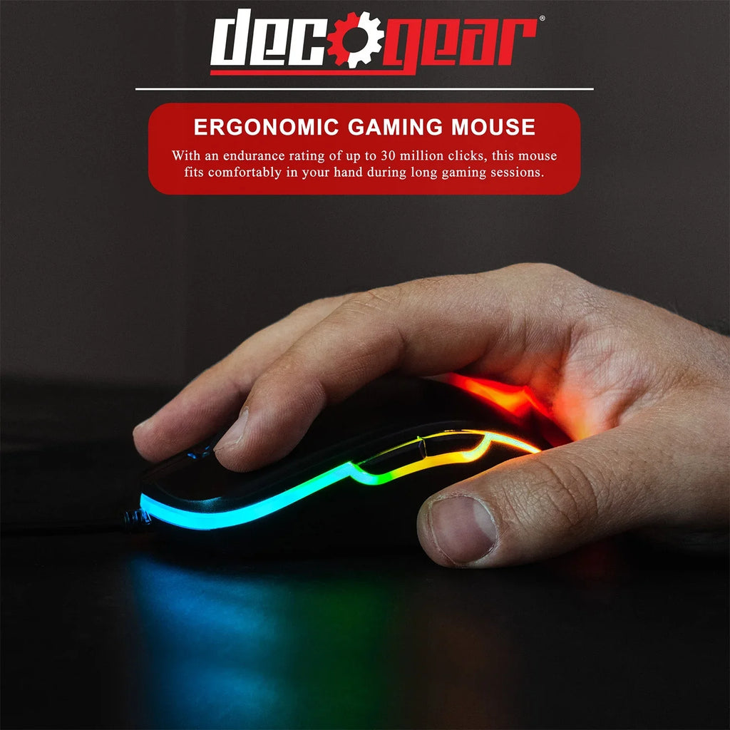 Glass Keyboard, Micro-ATX, Lighting, Mouse, Mechanical Pad Deco and 3-Sided Mouse ATX, Wired with Case RGB Mini-ITX, LED PC Mid-Tower and Starter Kit, Gaming RGB Gear Gaming Tempered Gaming Computer