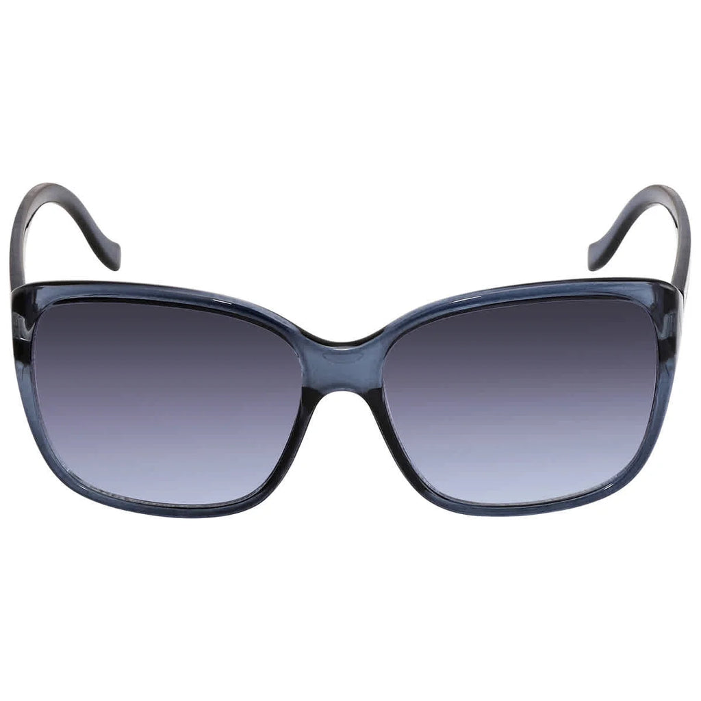 Klein Gradient Sunglasses 60 Oversized Ladies Blue 410 Calvin CK20518S