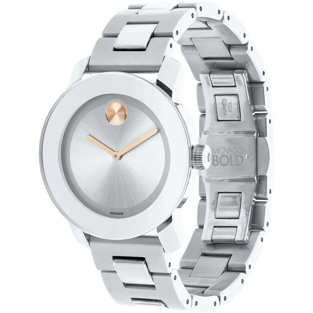 3600084 Stainless Medium Bold Watch Steel