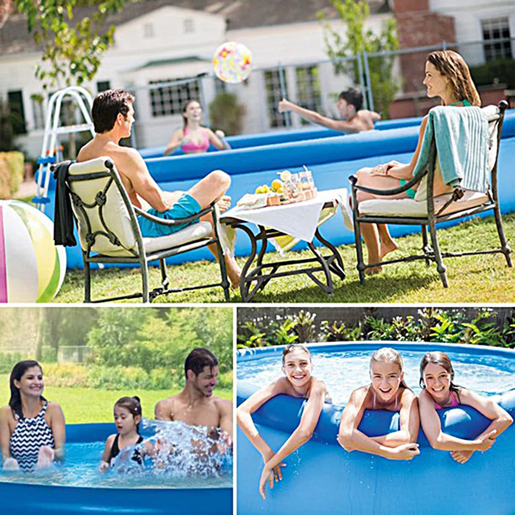 30in Pump X Above Included Inflatable Swimming Pool 12ft Ground