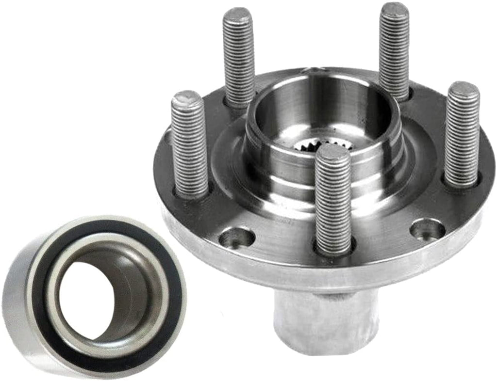 with Impreza Lug Pair Wheel Front Compatible Bearing Bearing Subaru Motors with Hub 5 Legacy 930-500-517008 Forester Assembly Afa Wheel
