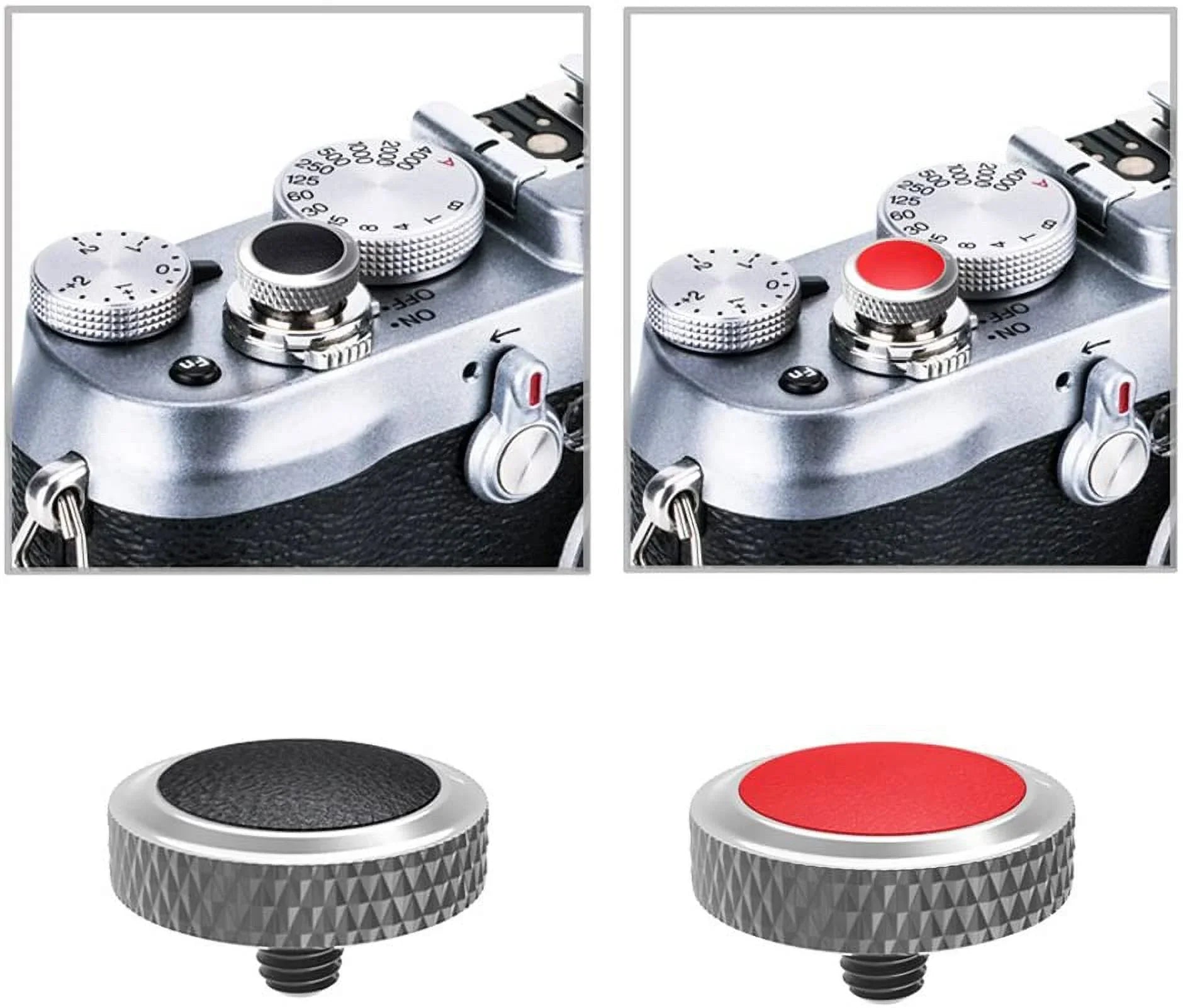 for X-T30 II Fujifilm Camera X-T20 Fuji X-T30 JJC Shutter Release Soft Button X-T5 X100V X-T4 X-T3 X100F Button, X-PRO3