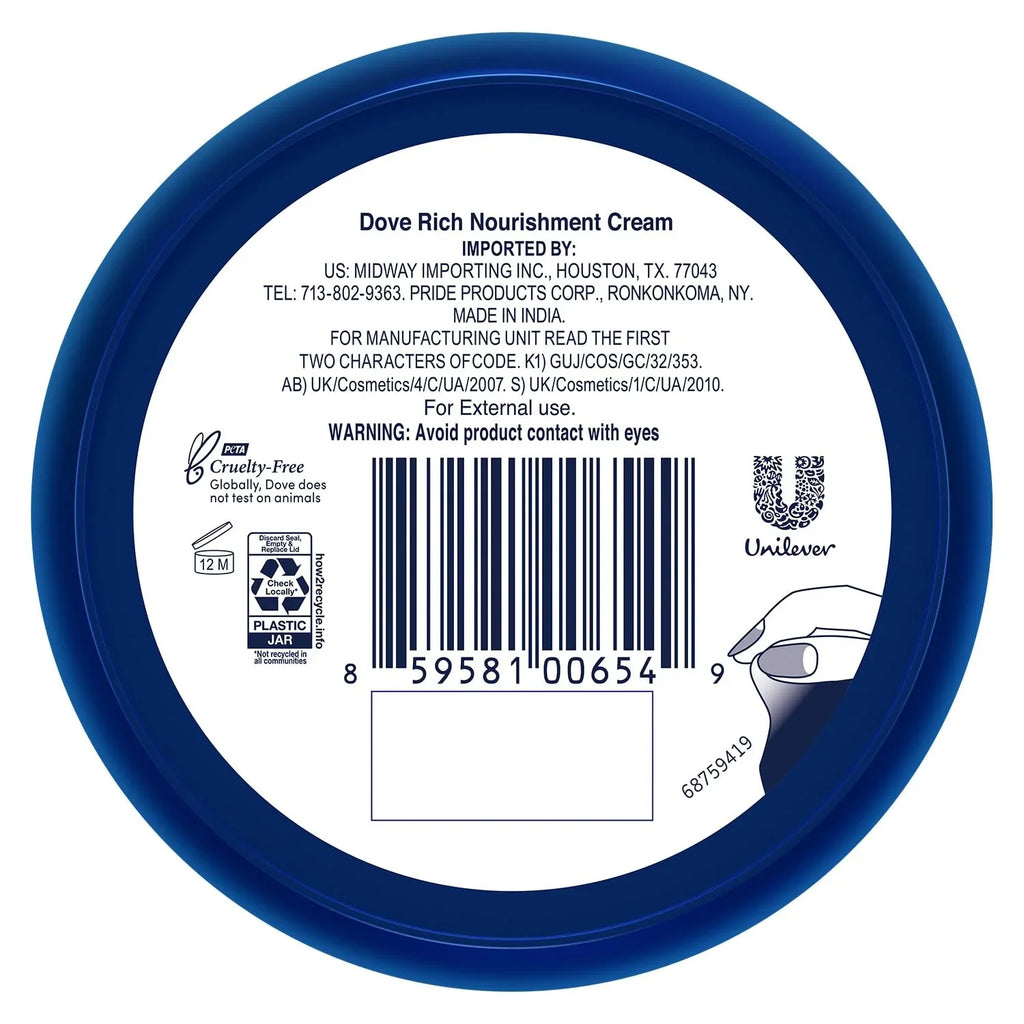 Fast-Absorbing Extremely Dove Lotion For (Pack Oz Ceramide Body 2.53 Hand Dry Cream, Serum, Of Face, & With Moisturizing 72-Hour Travel Skin, Cream Love Nourishment Body 12) Rich Size,