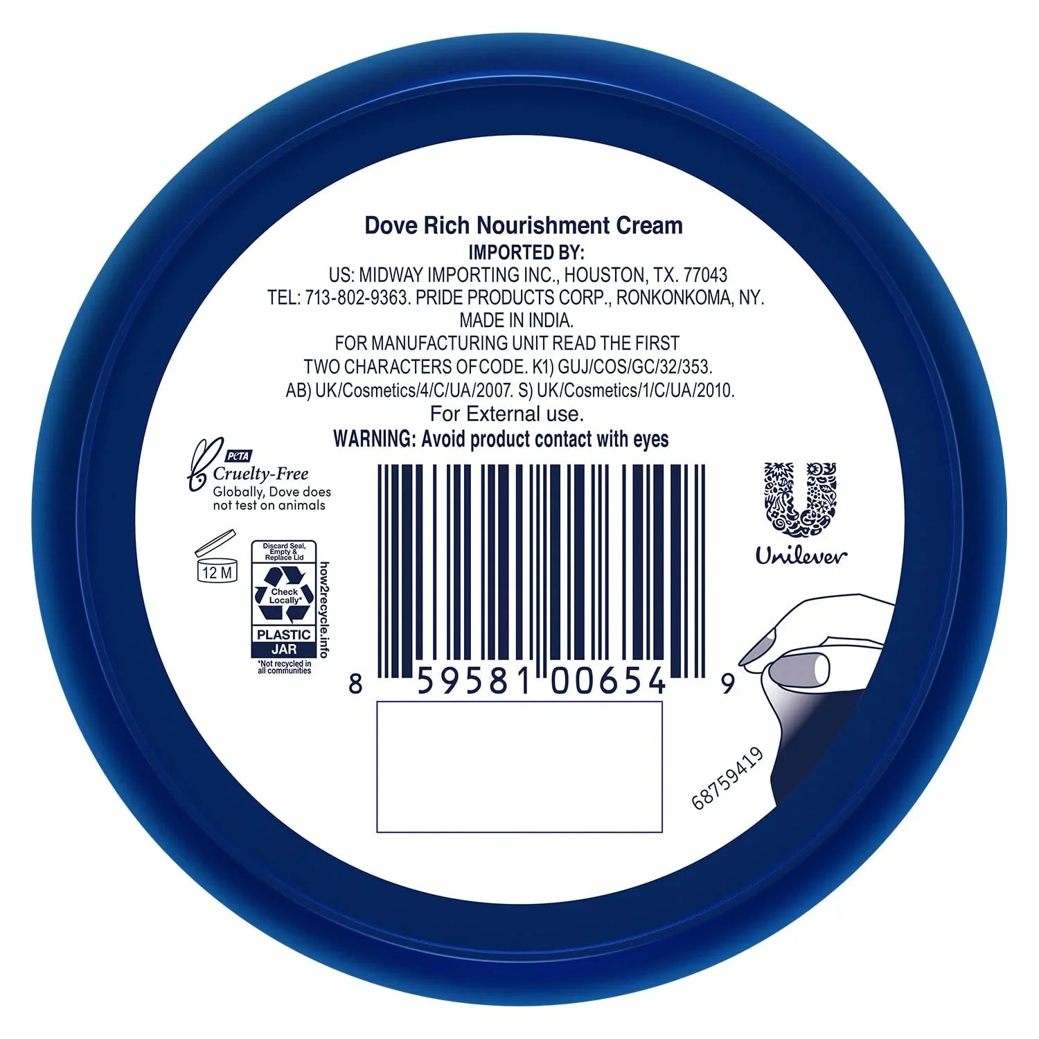 Fast-Absorbing Extremely Dove Lotion For (Pack Oz Ceramide Body 2.53 Hand Dry Cream, Serum, Of Face, & With Moisturizing 72-Hour Travel Skin, Cream Love Nourishment Body 12) Rich Size,