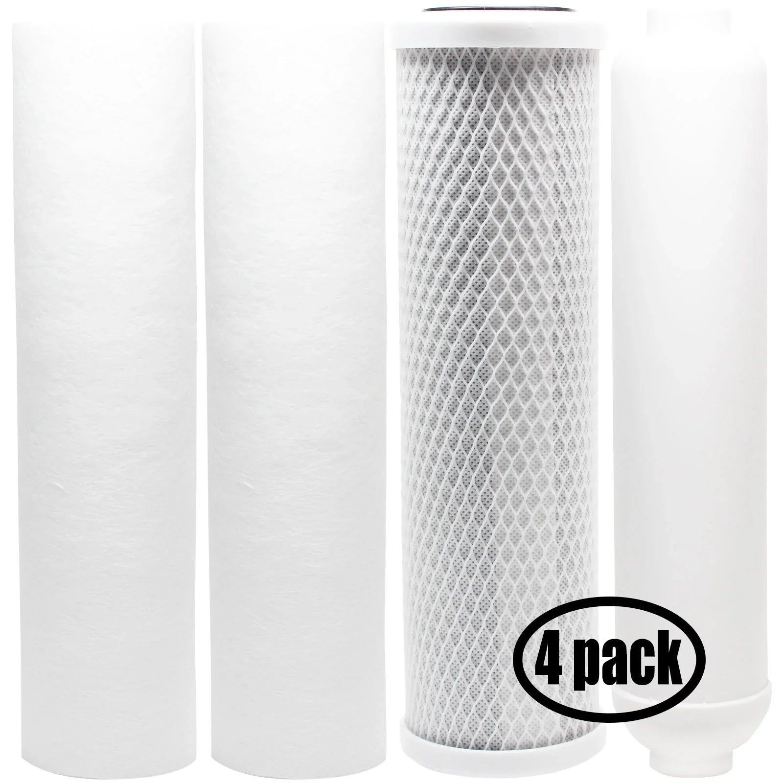 '- System Replacement Kit Pure for PurePro 4-Pack RO G-106R Filter PP Inline Filters Filter Carbon for & Sediment Brand Filter, Includes Denali Block Cartridge -