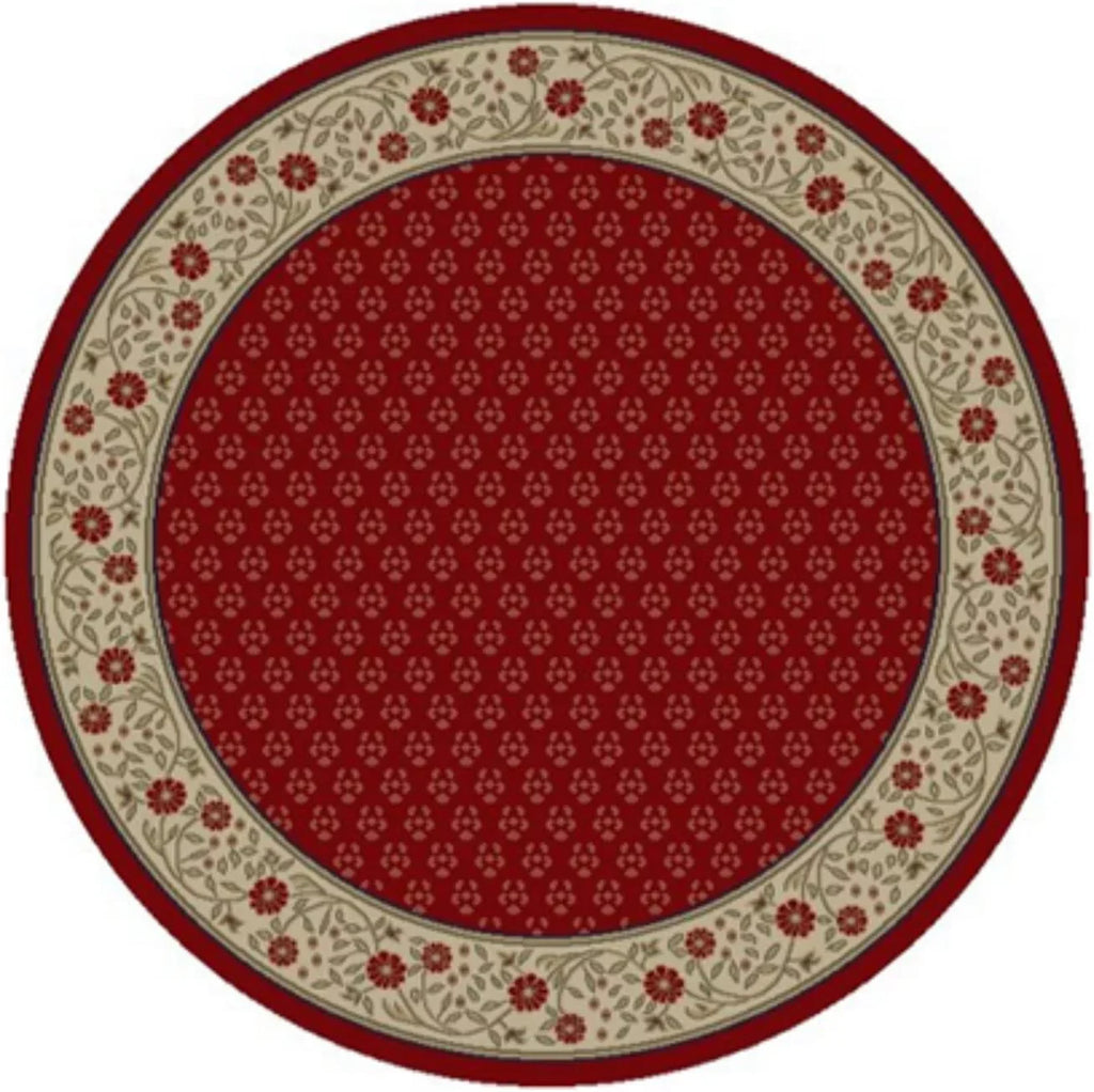'- Harmony Round, 5 Red 3 ft. Global Jewel in. Concord